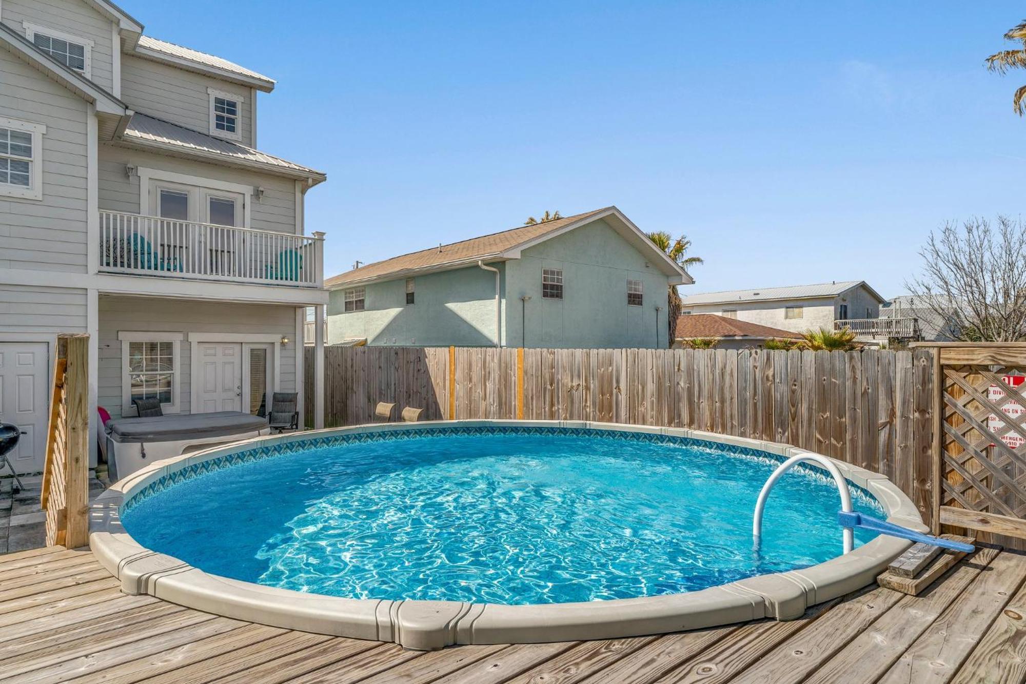 Blue Oasis Beach Vacation Home With Private Pool & Hot Tub 巴拿马城 外观 照片